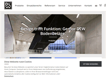 Tablet Screenshot of dlw.de